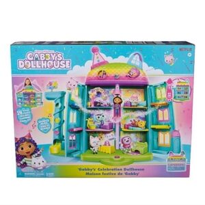 Gabby’s Dollhouse 15-Piece Rainbow-Themed Toy New
